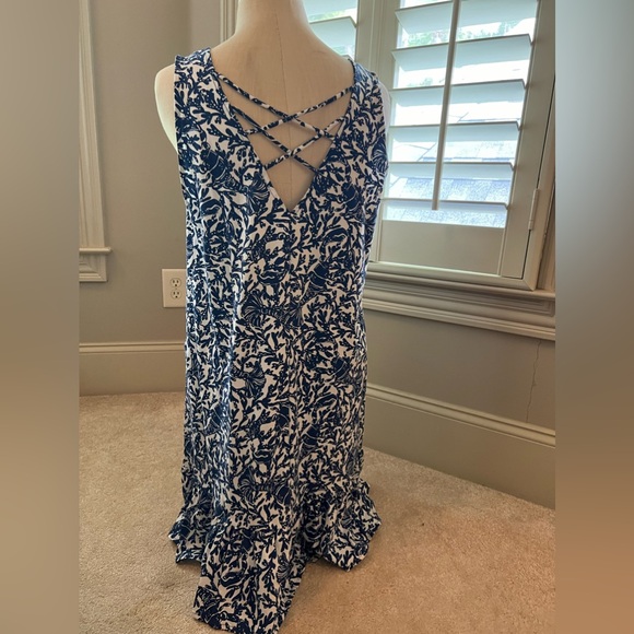 NWT Lilly Pulitzer Kristen Flounce Dress XL - Picture 4 of 5